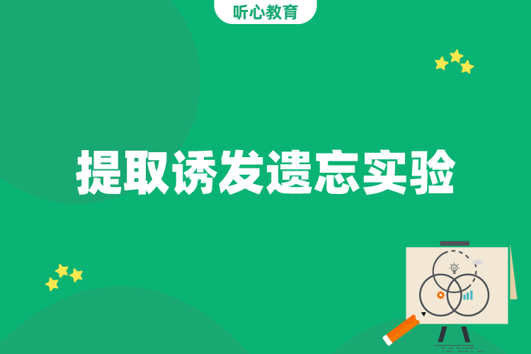 提取诱发遗忘实验