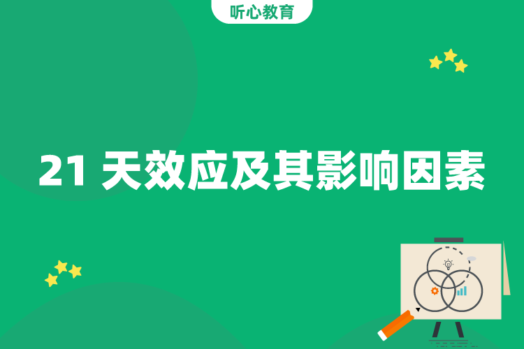 21天效应及其影响因素