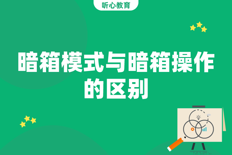 暗箱模式与暗箱操作的区别?