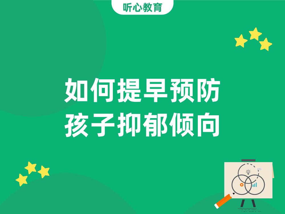 如何提早预防孩子抑郁倾向?