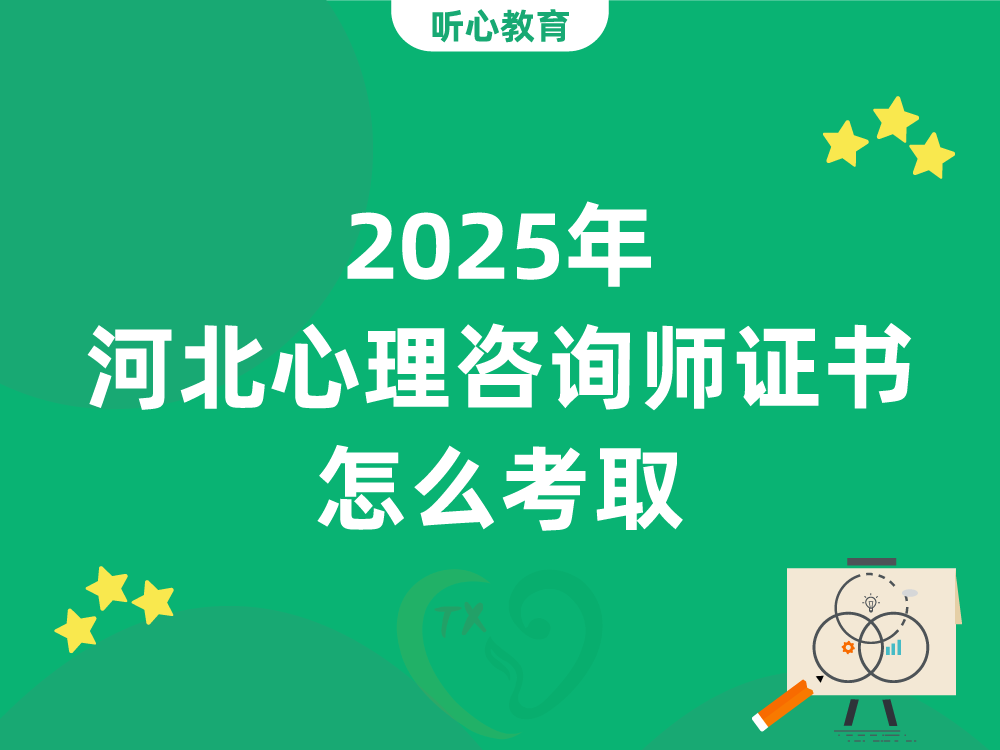 2025年河北心理咨询师证书怎么考取?