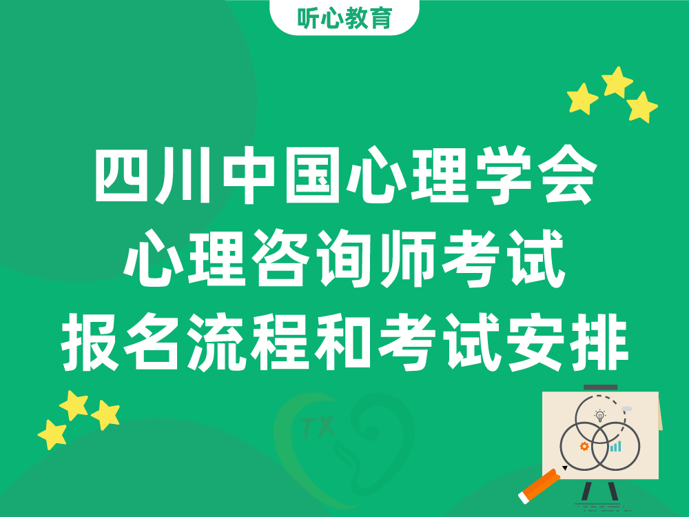四川中国心理学会心理咨询师考试报名流程和考试安排